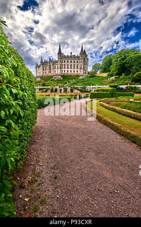 Château de Dunrobin (SC18) Banque D'Images