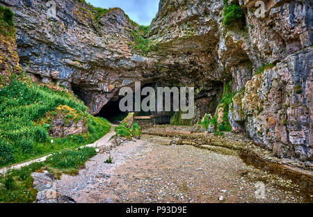 Smoo Cave (SC18) Banque D'Images