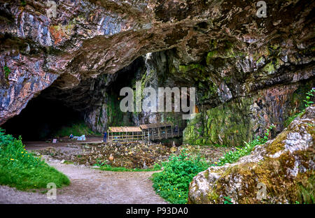 Smoo Cave (SC18) Banque D'Images