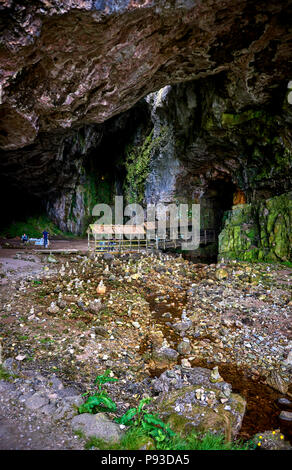 Smoo Cave (SC18) Banque D'Images