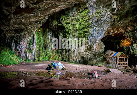 Smoo Cave (SC18) Banque D'Images