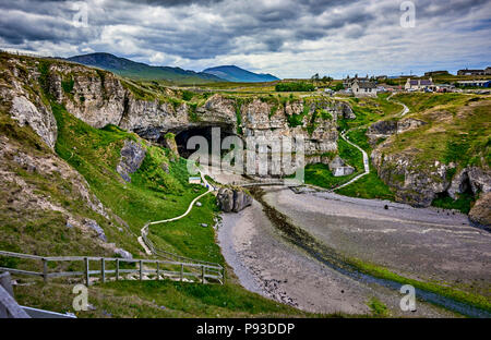 Smoo Cave (SC18) Banque D'Images