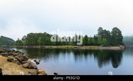 Paysage écossais. Beau ciel au-dessus de l'Écosse. Waterscenic . Banque D'Images