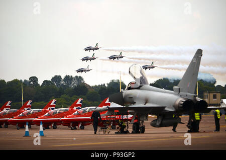 Le Royal International Air Tattoo, Horcott Hill, Fairford Banque D'Images