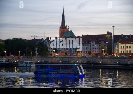 Swietego archikatedralna Bazylika gothique Jakuba (Basilique Cathédrale de Saint Jacques l'Apôtre) à Szczecin, Pologne. 14 juin 2018 © Wojciech Strozyk / Banque D'Images