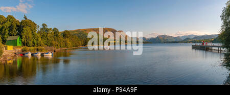 Lake District. Ullswater. Pooley Bridge. Banque D'Images