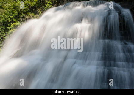 Lower Falls, Robert Treman State Park, New York Banque D'Images