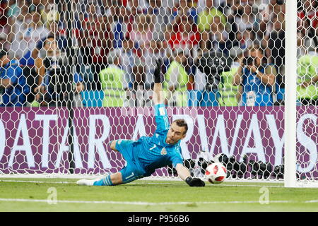 Sochi, Russie. 7 juillet, 2018. Igor Akinfeev (RUS) Football/soccer : la Russie Coupe du Monde 2018 match entre la Russie 2-2 Croatie au Stade Olympique Fisht, à Sochi en Russie . Credit : Mutsu KAWAMORI/AFLO/Alamy Live News Banque D'Images