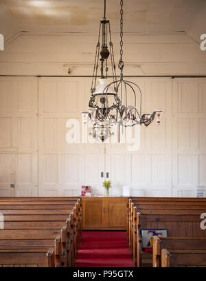 Plafond lumineux au St Luke's Church in Baldwin Banque D'Images