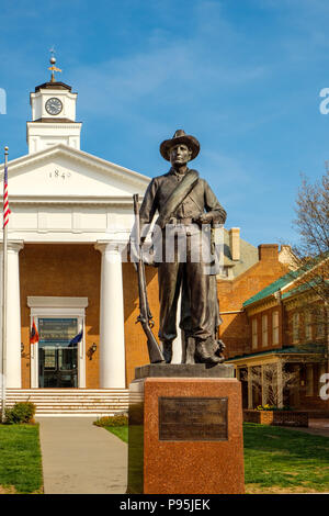 Vallée de Shenandoah Civil War Museum, Old Frederick County Courthouse, nord 20 rue de Loudoun, vieille ville piétonnière, Winchester, Virginia Banque D'Images