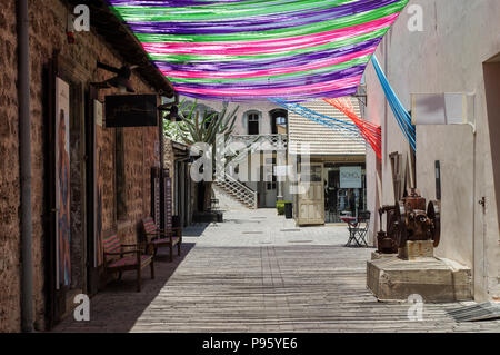 L'ancienne gare à Tel Aviv, converti en un marché Banque D'Images