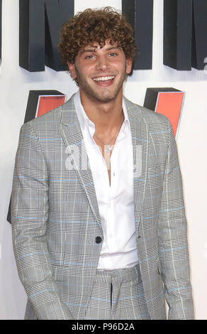 Londres - JUN 13, 2018 : Eyal Booker assiste à la première UK de Mission : Impossible - Fallout tenue au BFI IMAX Banque D'Images