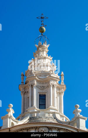 Rome, Italie - l'église de Sant'Ivo alla Sapienza. Banque D'Images