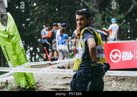 Coupe du Monde UCI 2019 vallnord Andorre Banque D'Images