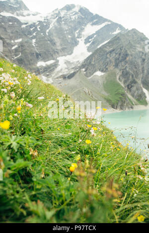 Kaprun, Stausee Mooserboden bei Zell am See, Salzbourg, Autriche Banque D'Images