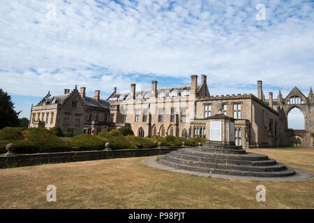 Au tombeau manœuvriers Newstead Abbey dans le Nottinghamshire, Angleterre, Royaume-Uni Banque D'Images