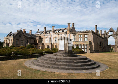 Au tombeau manœuvriers Newstead Abbey dans le Nottinghamshire, Angleterre, Royaume-Uni Banque D'Images