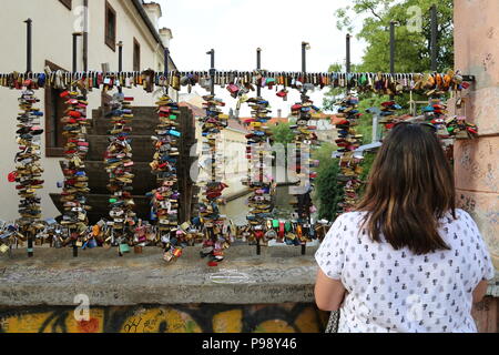 Grand Prieuré Mill, Čertovka (Devil's Stream aka petite Venise de Prague), Malá Strana (Petit quartier), Prague, Tchéquie (République tchèque), de l'Europe Banque D'Images