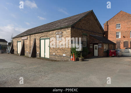 Chemins Cambrian musée exploité par Patrimoine chemins Cambrian basé dans la ville de Shropshire Oswestry Banque D'Images