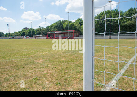 Le Groupe de stade à Dennyfield Mitton, Bradford. L'accueil d'Thackley AFC. Banque D'Images