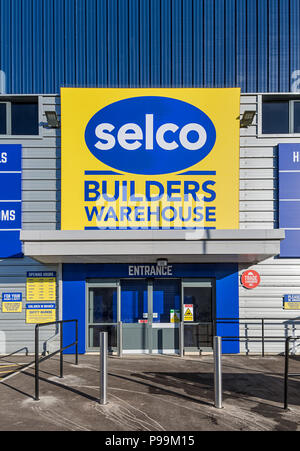 Selco Builders Merchant à Hayes, Middlesex Banque D'Images