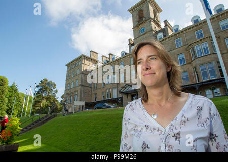 Dame Katherine Grainger à Dunblane Hydro Banque D'Images