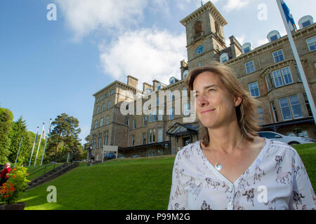 Dame Katherine Grainger à Dunblane Hydro Banque D'Images