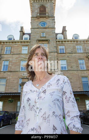 Dame Katherine Grainger à Dunblane Hydro Banque D'Images