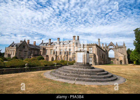 Au tombeau manœuvriers Newstead Abbey dans le Nottinghamshire, Angleterre, Royaume-Uni Banque D'Images