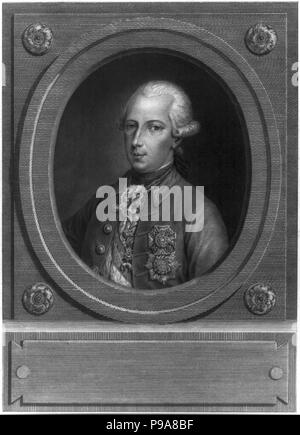 Portrait de l'empereur Joseph II (1741-1790). Musée : collection privée. Banque D'Images