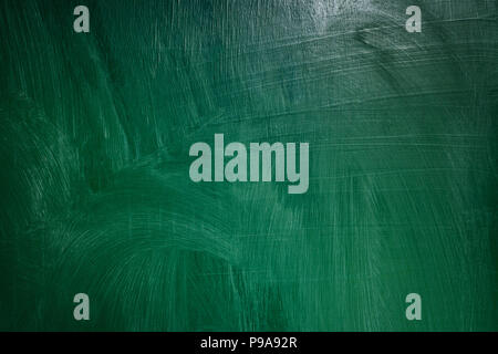 Tableau noir et Tableau vert vert fond blanc du conseil scolaire. Banque D'Images