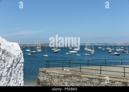 Marina, Holyhead, Anglesey, Pays de Galles Banque D'Images