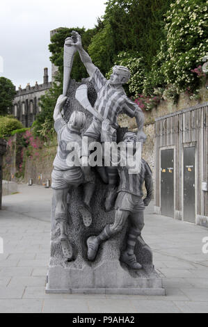 Monument de Hurling à Kilkenny Banque D'Images