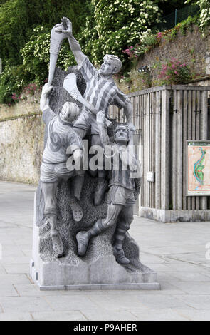 Monument de Hurling à Kilkenny Banque D'Images
