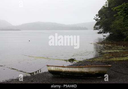 Lough Hyne Réserve Naturelle Marine dans le comté de Cork Banque D'Images