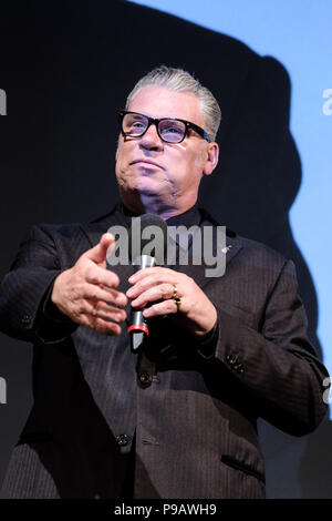 Londres, Royaume-Uni. 16 juillet 2018. Les hôtes de Mark Kermode Mark Kermode Live en 3D le lundi 16 juillet 2018 tenue à BFI Southbank, Londres. Photo : Mark Kermode. Credit : Julie Edwards/Alamy Live News Banque D'Images