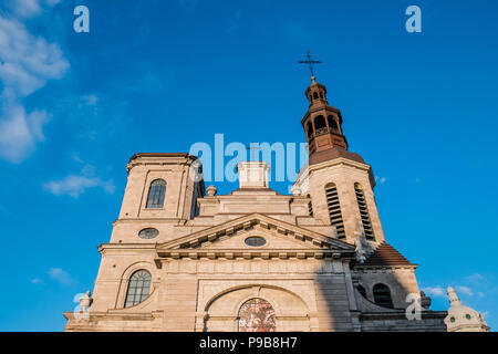 Basilique Notre Dame de Québec Banque D'Images