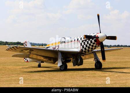 Au contraire "Marie", North American Mustang P51d avion de chasse de la Deuxième Guerre mondiale.Usaaf. Banque D'Images