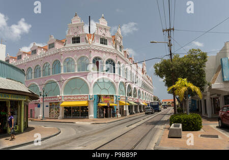 Royal Plaza Shopping Mall, Oranjestad, Aruba, Antilles néerlandaises Banque D'Images