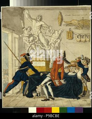 Napoléon Bonaparte de vente de biens volés. Musée : la Galerie nationale Tretiakov (Moscou). Banque D'Images