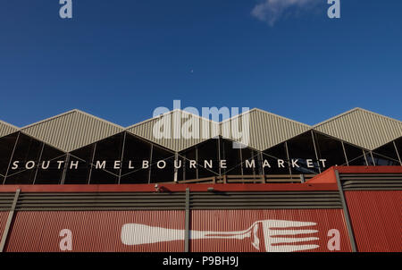 South Melbourne Market Banque D'Images