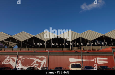 South Melbourne Market Banque D'Images