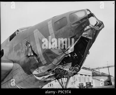 Un bombardier Lockheed Hudson A16-10 du Powerhouse Museum. Banque D'Images