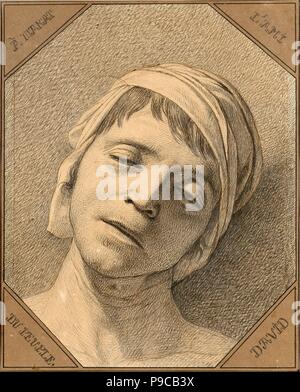 Jean Paul Marat. Musée : Musée de l'histoire de la France, Le Château de Versailles. Banque D'Images