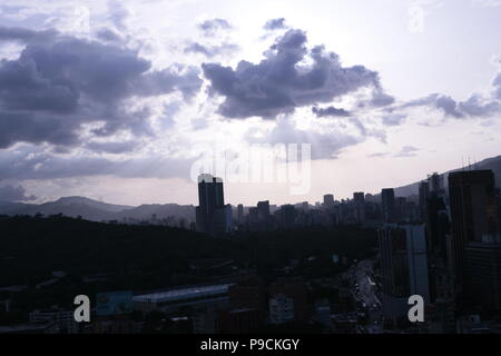 La région de Sabana Grande à Caracas à partir de El Recreo Shopping Mall (centre commercial El Recreo). Photos prises par Marcos Kirschstein et Vicente Quintero Banque D'Images