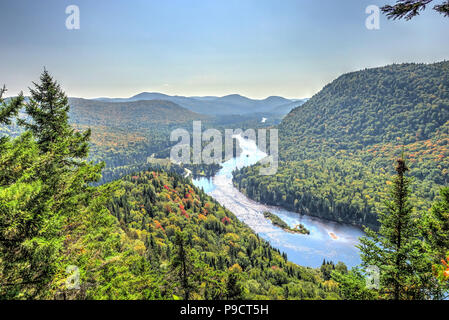 Parc de la Jacques Cartier, Québec, Canada Banque D'Images