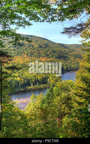 Parc de la Jacques Cartier, Québec, Canada Banque D'Images