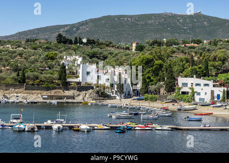 Port Lligat sur Cap de Creus Costa Brava Espagne Banque D'Images