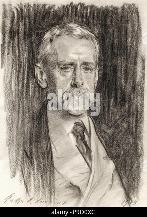 John Singer Sargent - Portrait de Joseph Bangs Warner Banque D'Images