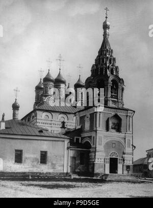 L'église du saint signe de la Très Sainte Vierge Marie sur Peski à Moscou. Musée : l'État russe et Film Photo Archive, Moscow. Banque D'Images